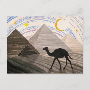 Schiff der Wüste Postkarte