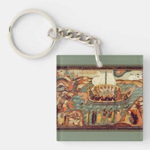 Schiff des Glaubens Icon l Orthodox l Christlich Schlüsselanhänger