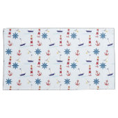 Schiff des Leuchtturms "Nautical Anchor" Kissenbezug (Vorderseite-Rechts)