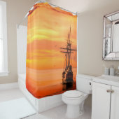 Schiff Duschvorhang (Beispiel)