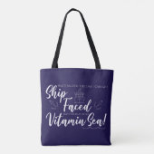 Schiff Faced and Vitamin Sea Nautical Tasche (Rückseite)