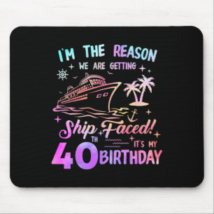 Schiff feierte 40. Geburtstags-Kreuzfahrt 40 Jahre Mousepad