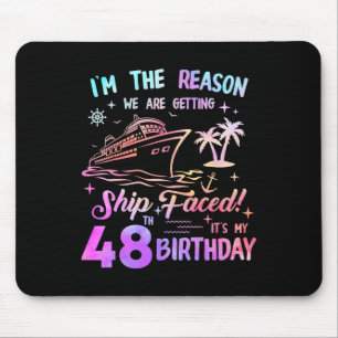 Schiff feierte 48. Geburtstags-Kreuzfahrt 48 Jahre Mousepad