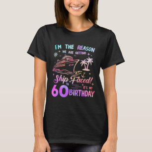 Schiff feierte 60. Geburtstag Kreuzfahrt 60 Jahre T-Shirt