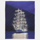 SCHIFF FLEECEDECKE (Vorderseite)