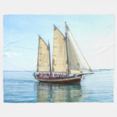 SCHIFF FLEECEDECKE (Vorderseite (Horizontal))