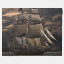 SCHIFF FLEECEDECKE