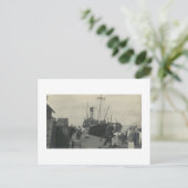 Schiff für antikes Real Foto Postkarte (Stehend Vorderseite)