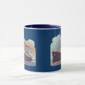 Schiff für Dampfschiff Tasse (Zentrum)