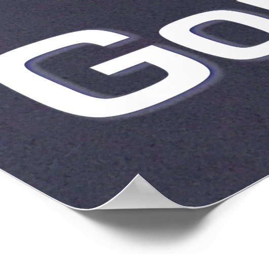 Schiff - Gone Fishing - Poster (Ecke)