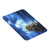 Schiff im Foto-Magnet Storm 3"x4" Magnet (Rechte Seite)