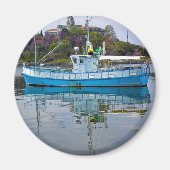 Schiff im Meer Magnet (Vorne)