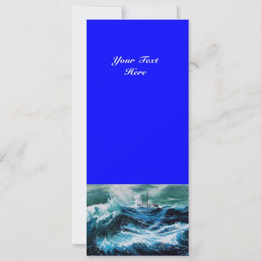 Schiff im Sturm (Rückseite)