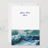 Schiff im Sturm (Rückseite)