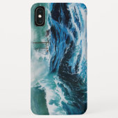 Schiff im Sturm Case-Mate iPhone Hülle (Rückseite)