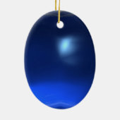 Schiff im Sturm Keramik Ornament (Hinten)