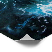 Schiff im Sturm Poster (Ecke)