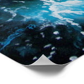 Schiff im Sturm Poster (Ecke)