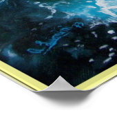 Schiff im Sturm Poster (Ecke)