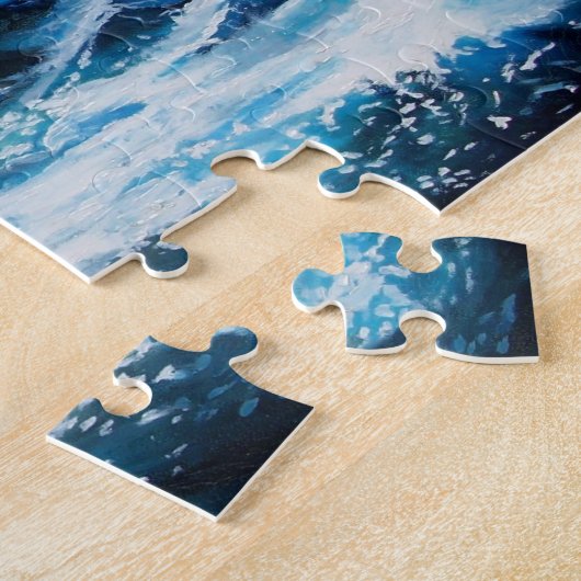 Schiff im Sturm Puzzle (Seite)