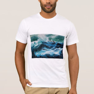 Schiff im Sturm T-Shirt