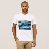 Schiff im Sturm T-Shirt (Vorne ganz)