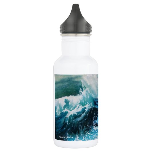 Schiff im Sturm Trinkflasche (Links)