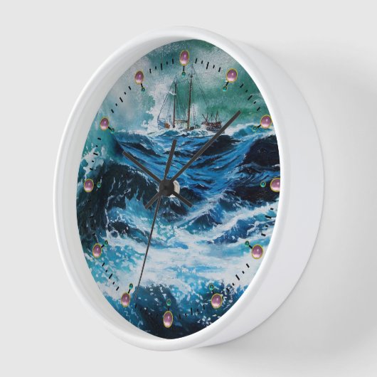 Schiff im Sturm Uhr (Winkel)
