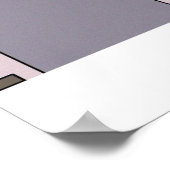 Schiff im Weltraum verloren Poster (Ecke)