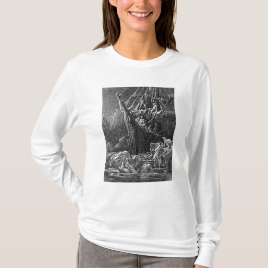 Schiff in Antartica T-Shirt (Vorderseite)