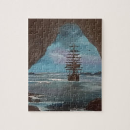 Schiff in Cove Puzzle