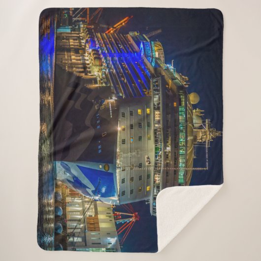 SCHIFF IN DER NACHT SHERPADECKE (Vorderseite)