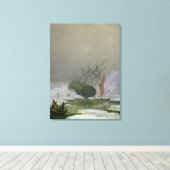 Schiff in der Polaren See, 12. Dezember 1798 Leinwanddruck (Insitu (Holzboden))