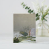 Schiff in der Polaren See, 12. Dezember 1798 Postkarte (Stehend Vorderseite)