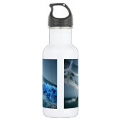 Schiff in einer Flasche Trinkflasche (Rückseite)