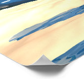 SCHIFF IN KURZE DRUCKEN POSTER (Ecke)