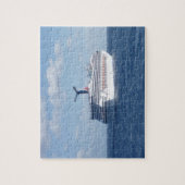 Schiff in Meer Puzzle (Vertikal)