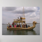 Schiff in Peru Poster (Vorne)