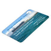 Schiff in Port - Marker für die benutzerdefinierte Magnet (Linke Seite)