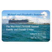 Schiff in Port - Marker für die benutzerdefinierte Magnet (Horizontal)