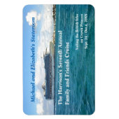 Schiff in Port - Marker für die benutzerdefinierte Magnet (Vertikal)