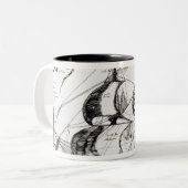 Schiff Jacques Cartiers, 'Rarete Indes Zweifarbige Tasse (Vorderseite Links)