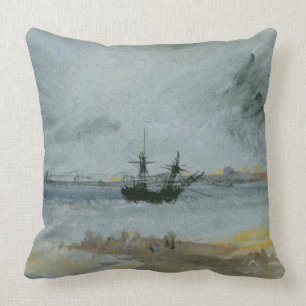 Schiff Josephs Mallord William Turner Kissen