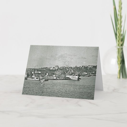 Schiff Karte (Vorderseite)