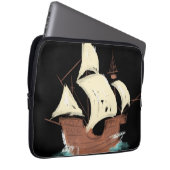 Schiff Laptopschutzhülle (Vorne Rechts)