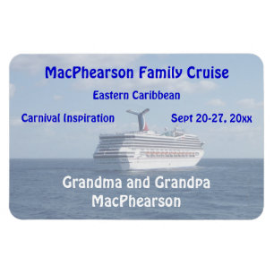 Schiff Meeran der personalisierten Stateroom Magnet