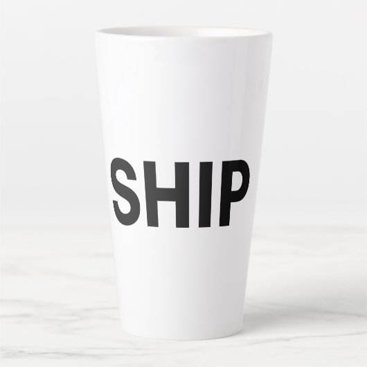 Schiff Milchtasse (Vorderseite)