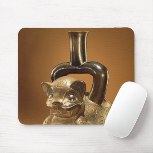 Schiff mit Puma, Chavin Kultur, c.90 BC Mousepad (Mit Mouse)