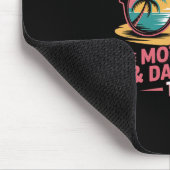 Schiff Mutter-Tochter-Reise Kreuzfahrt Urlaub Pass Mousepad (Ecke)