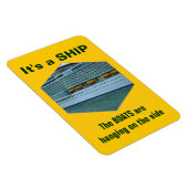 Schiff oder Schiff Magnet (Rechte Seite)